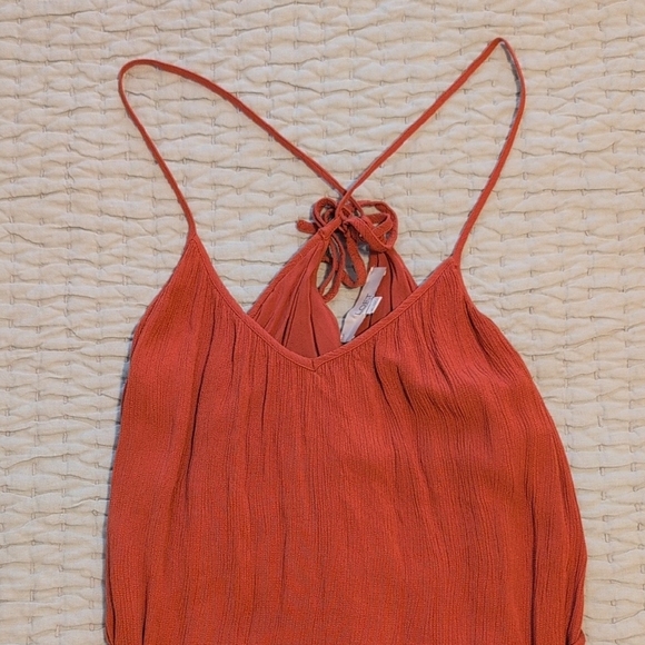 LOFT Terracotta Sleeveless Maxi-Dress - Picture 4 of 12